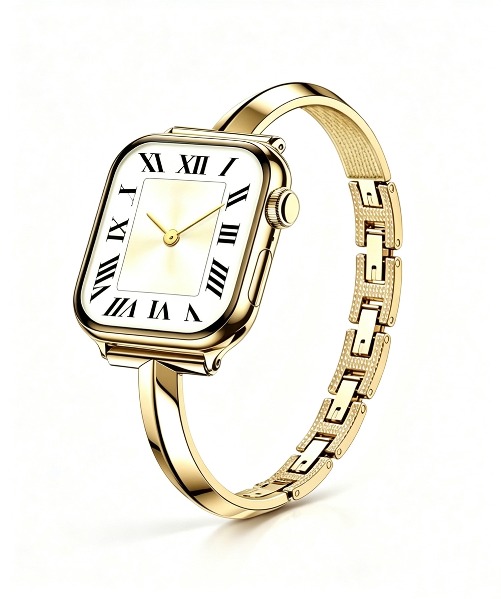 Luxury Watch Apple Bands - Bracelet de luxe en acier inoxydable
