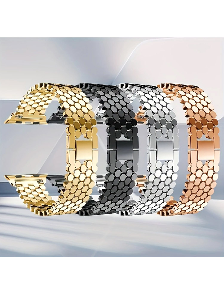 Luxury Watch Apple - Bracelet en acier inoxydable pour Bracelet