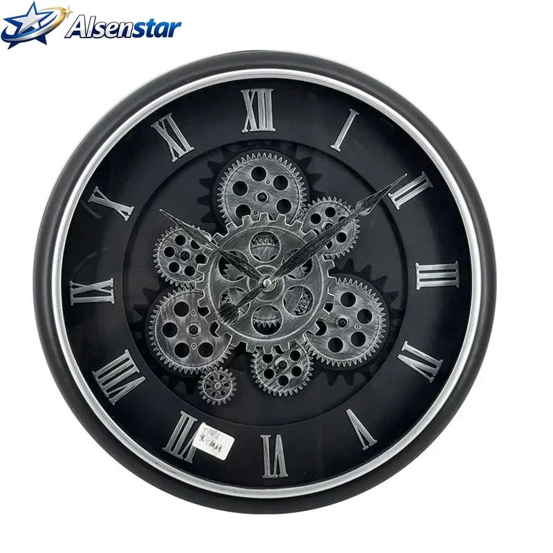 Luxury Watch Wall Clock - Horloge murale industrielle de luxe, décoration