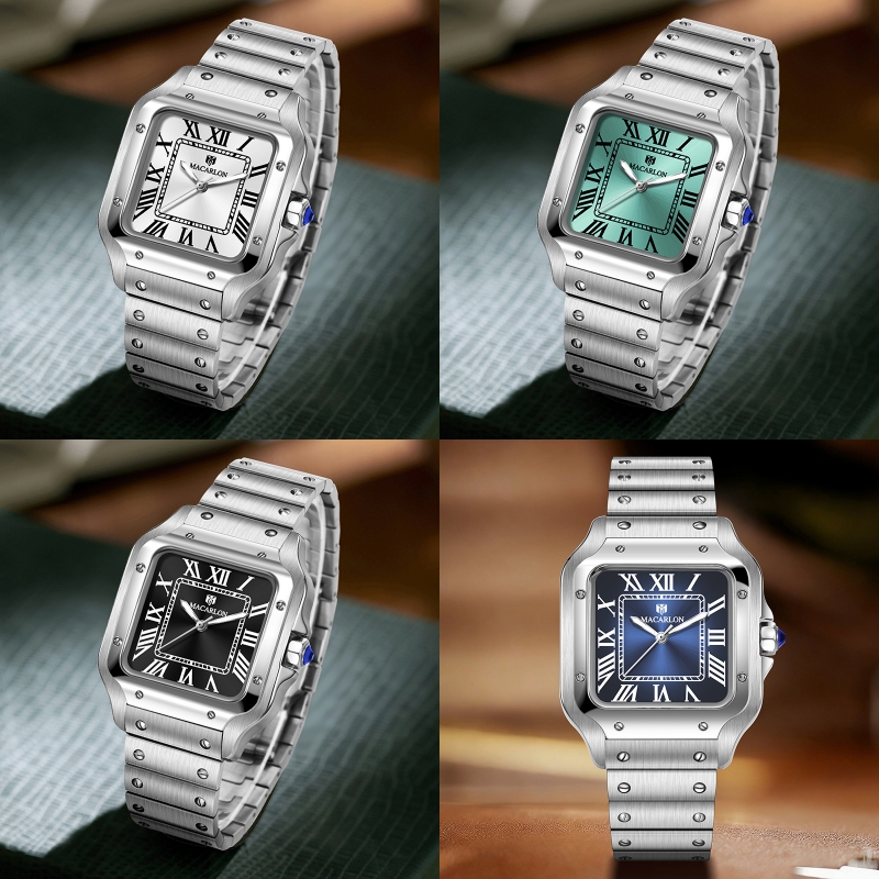 Luxury Watch In China - Montre automatique pour homme MACARLON Square,