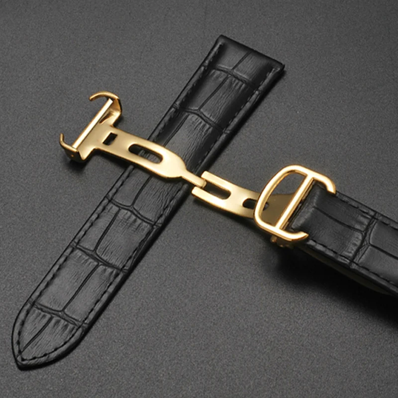 Cartier Watch Tank - Bracelet de montre en cuir véritable