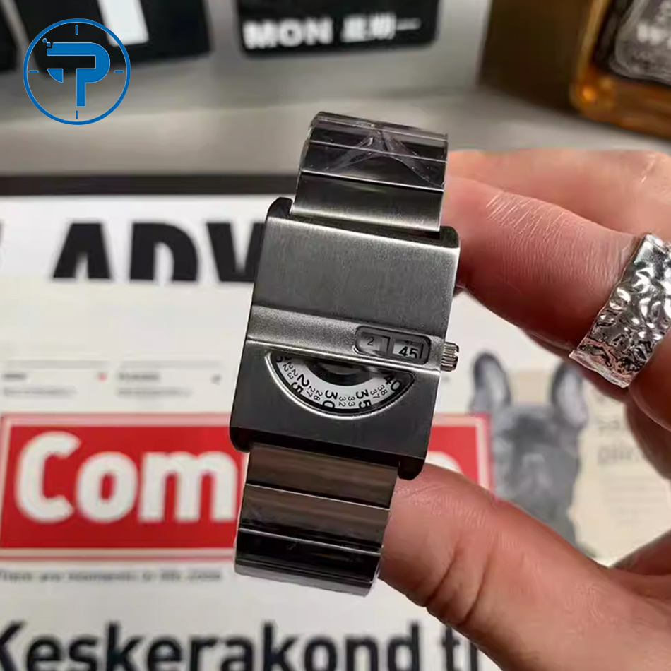 Luxury Watch Market - Montres-bracelets pour hommes, montre carrée, bracelet