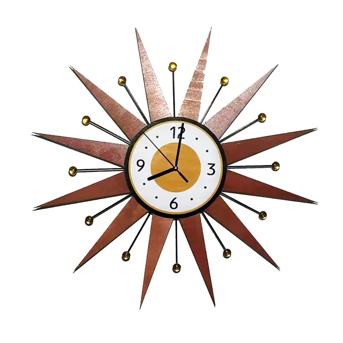 Luxury Watch Wall Clock - Horloge murale moderne, grande horloge silencieuse,