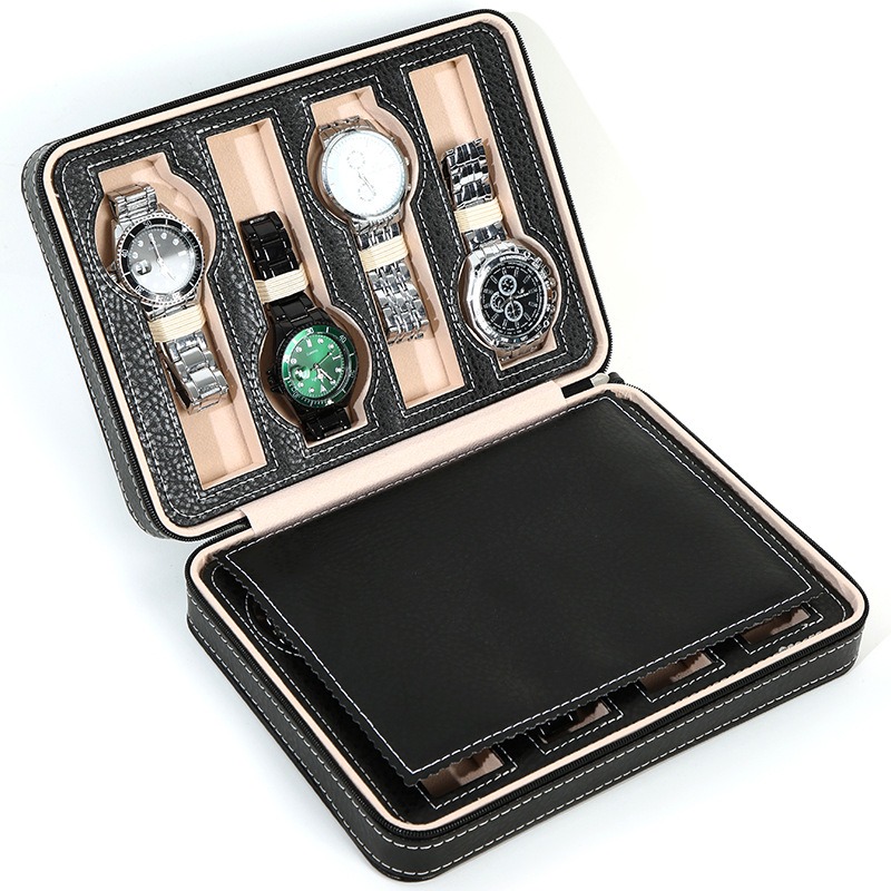 Luxury Watch Collection Box - Boîte de rangement de montres multiples,
