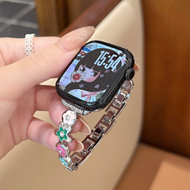 Luxury Watch Apple - Bracelet en métal de luxe léger