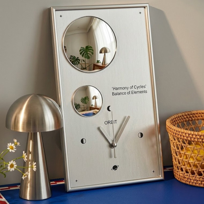 Luxury Watch Wall Clock - Horloge murale à attraction magnétique, horloge