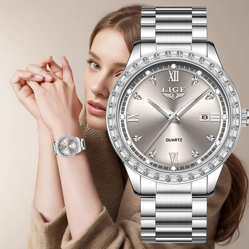 Luxury Watch Market - Montre-bracelet à quartz LIGE 2026 de
