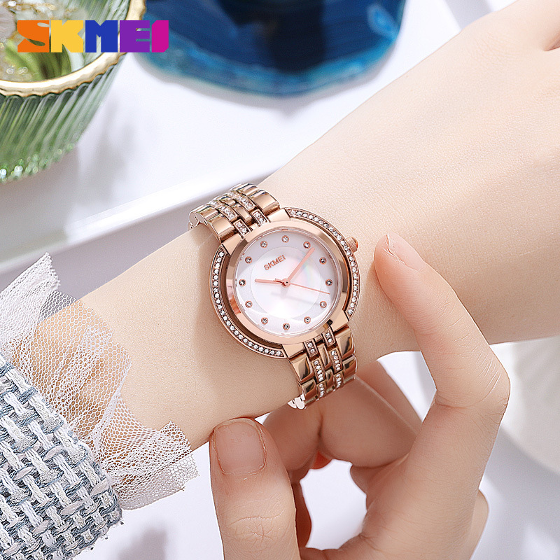 Luxury Watch Women - Montre-bracelet à quartz pour femme, cadran