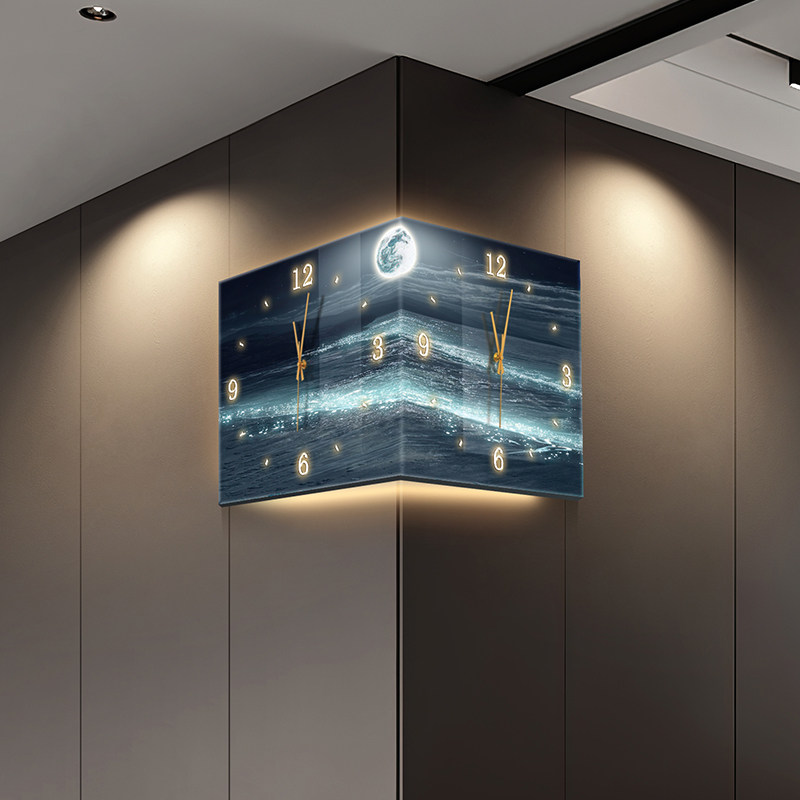 Luxury Watch Wall Clock - Horloges murales numériques LED de luxe