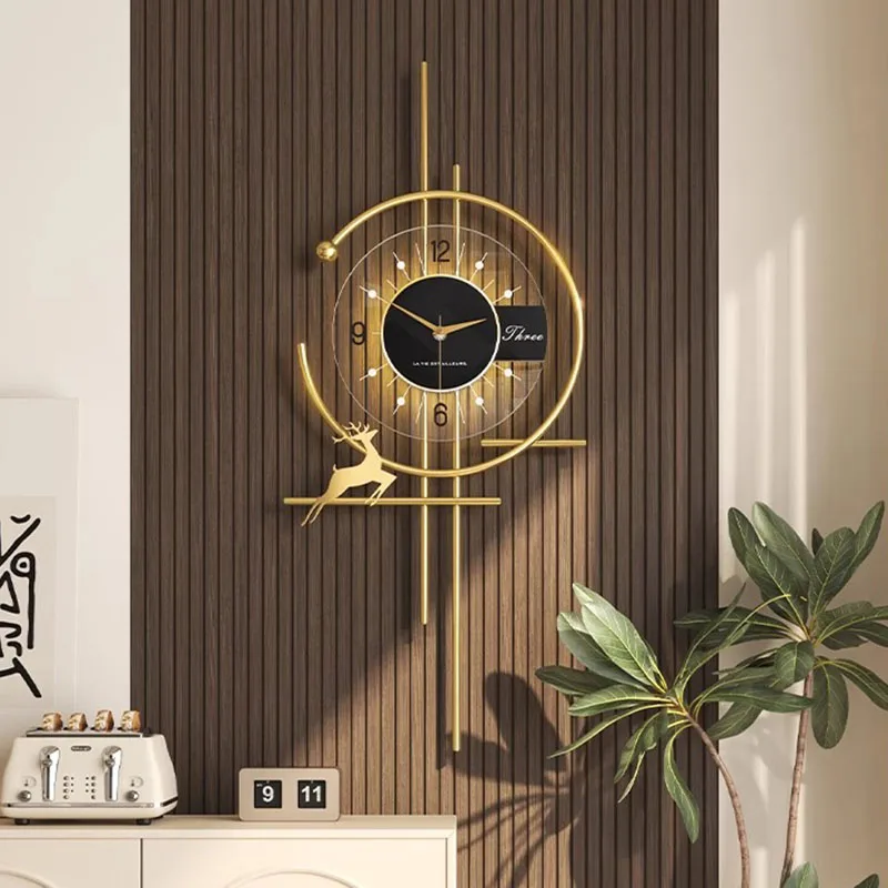 Luxury Watch Wall Clock - Horloge murale de salle à manger