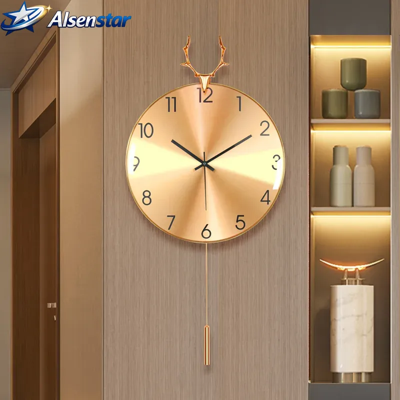 Horloge murale de luxe nordiqu - Luxury Watch Wall Clock avis et prix