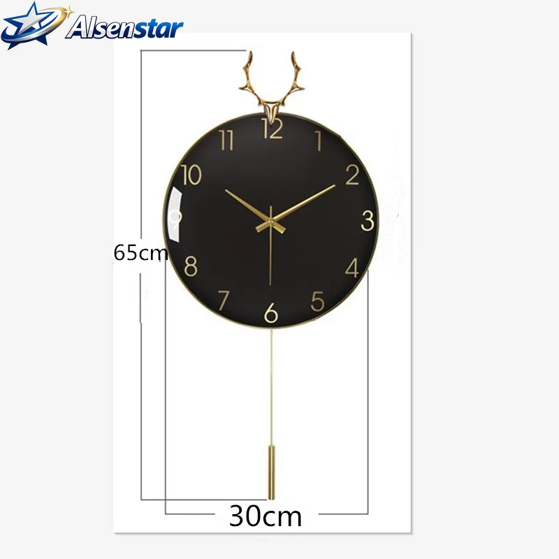 Horloge murale de luxe nordiqu - Luxury Watch Wall Clock avis et prix