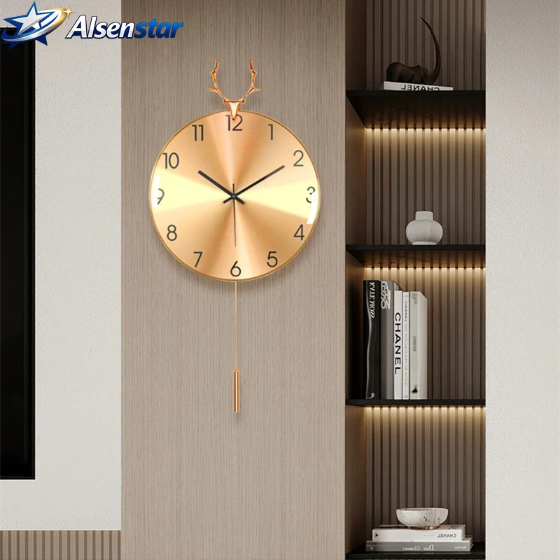 Horloge murale de luxe nordiqu - Luxury Watch Wall Clock avis et prix