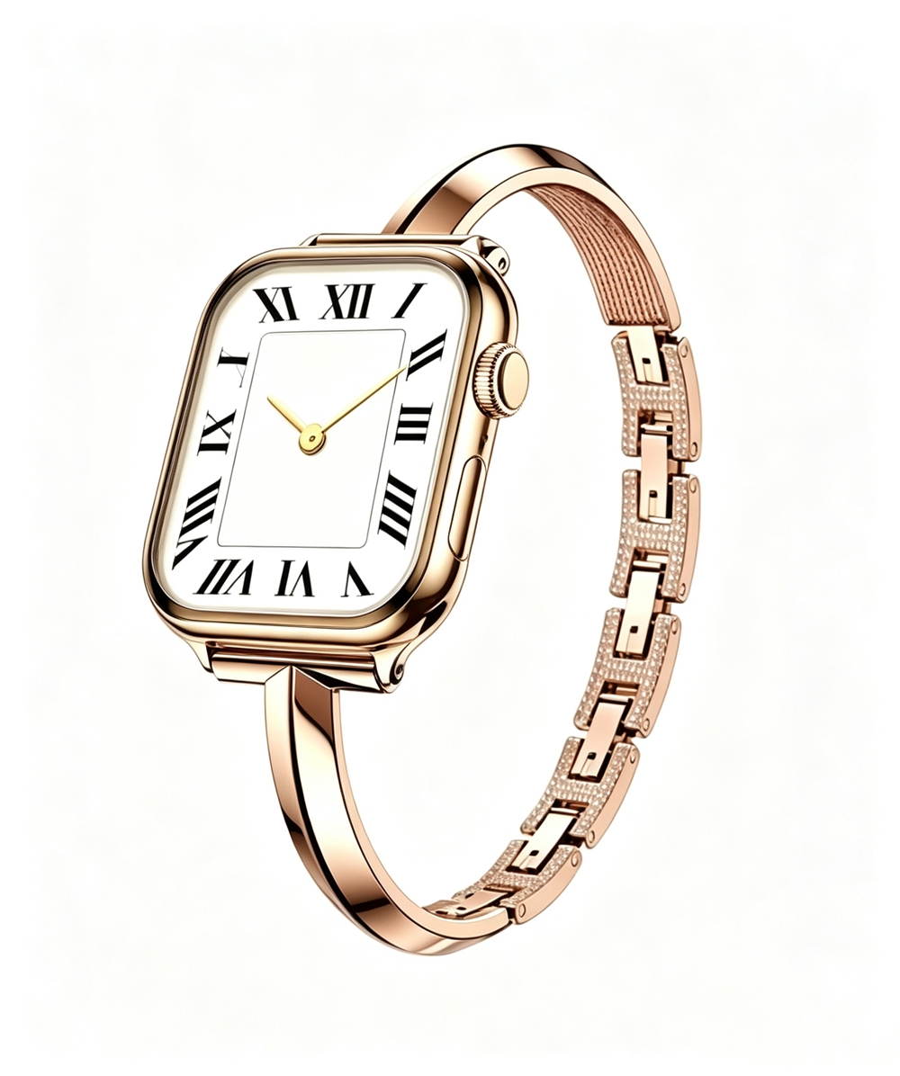 Bracelet de luxe en acier inox - Luxury Watch Apple Bands avis et prix