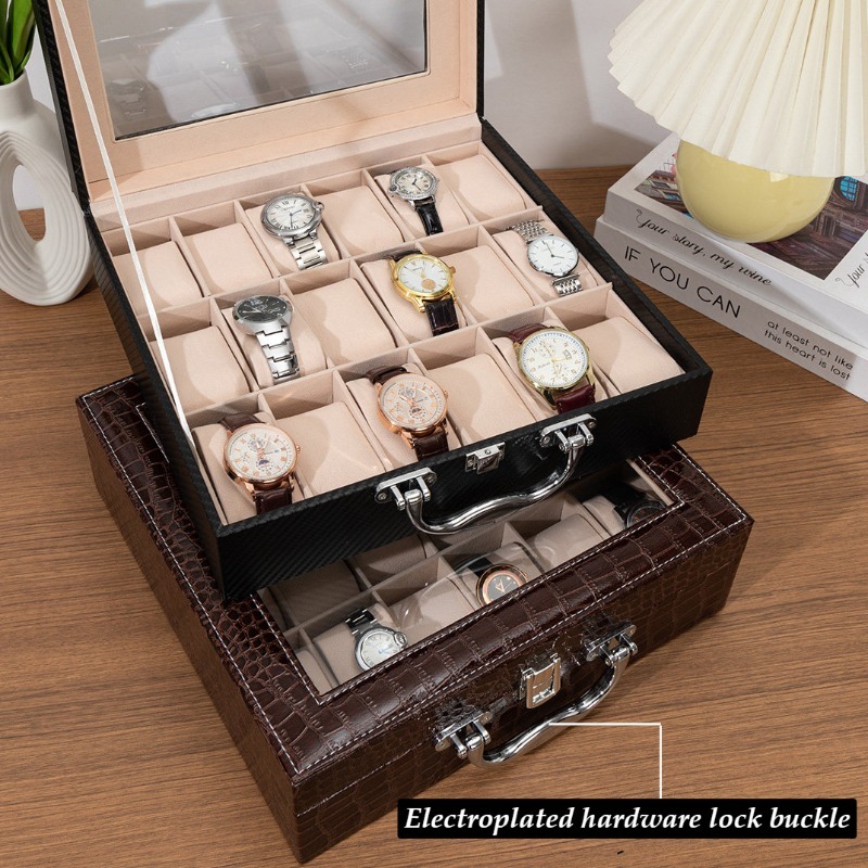 Boîte de rangement pour montre - Luxury Watch Collection Box avis et prix