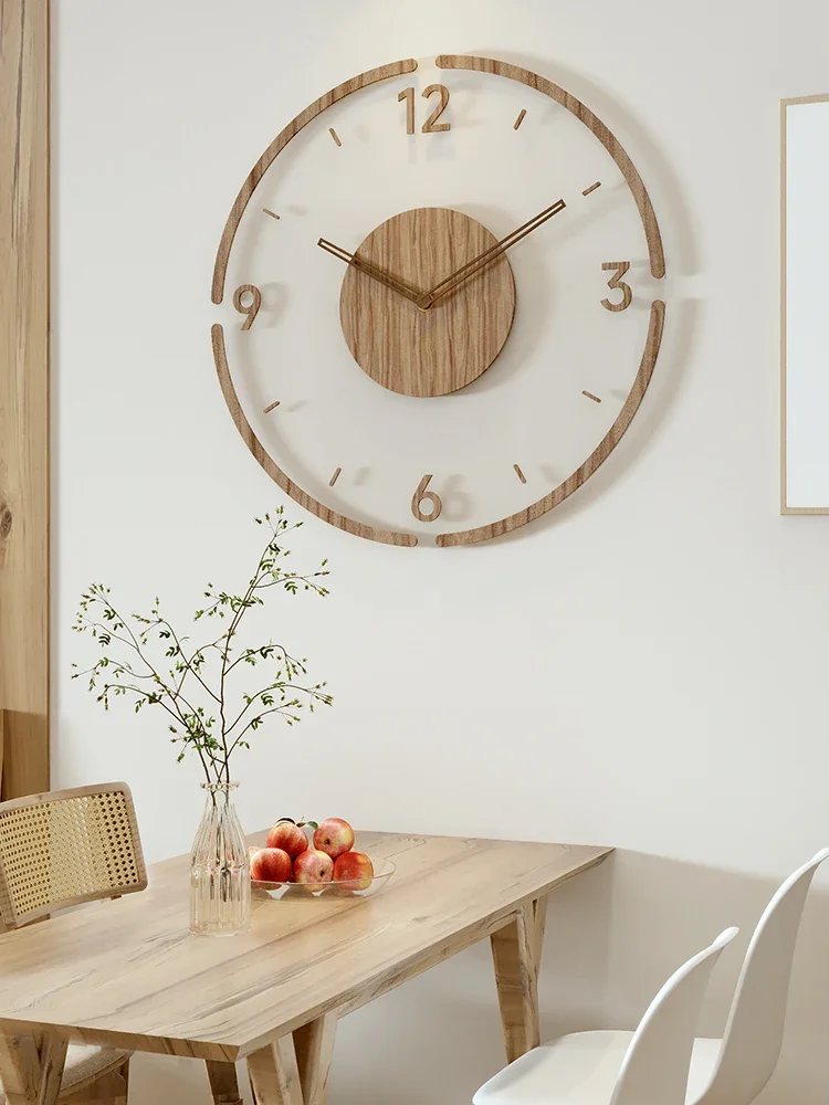 Horloge murale transparente en - Luxury Watch Wall Clock avis et prix