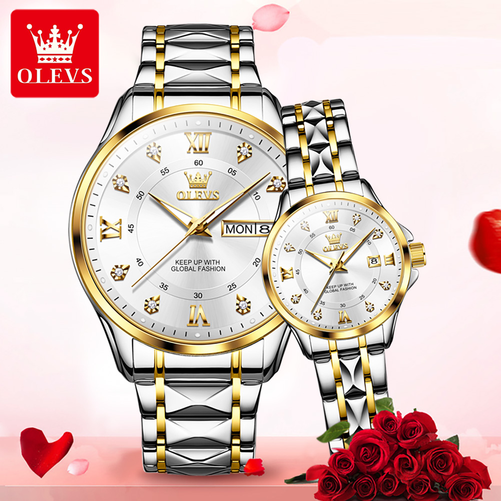 OLEVS 2906 Couple montre origi - Luxury Watch Market avis et prix