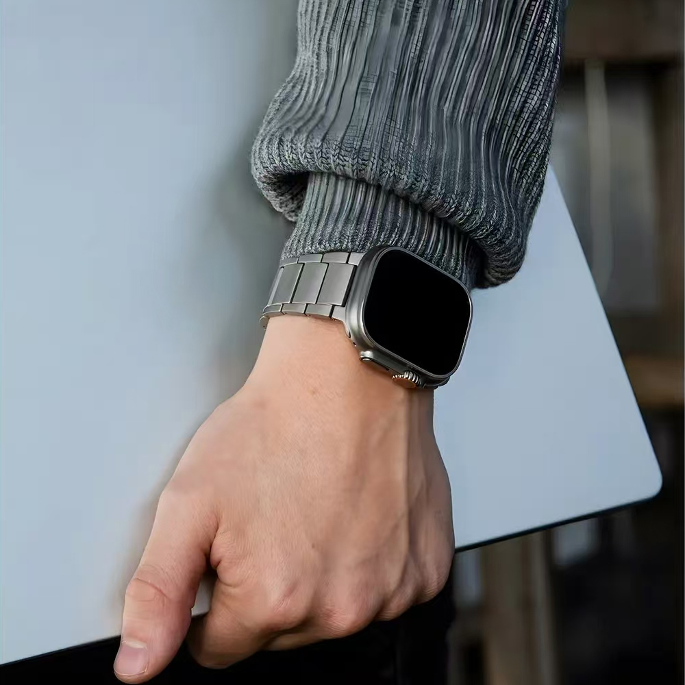Bracelet en titane pour hommes - Luxury Watch Apple Bands avis et prix