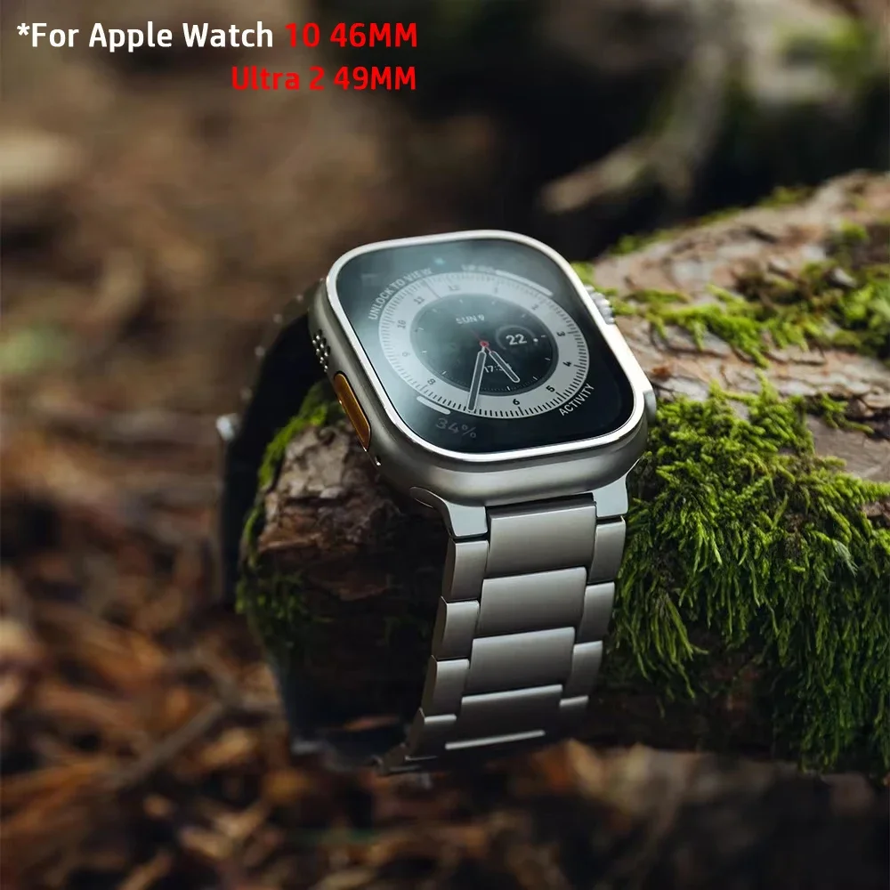 Bracelet en titane pour hommes - Luxury Watch Apple Bands avis et prix