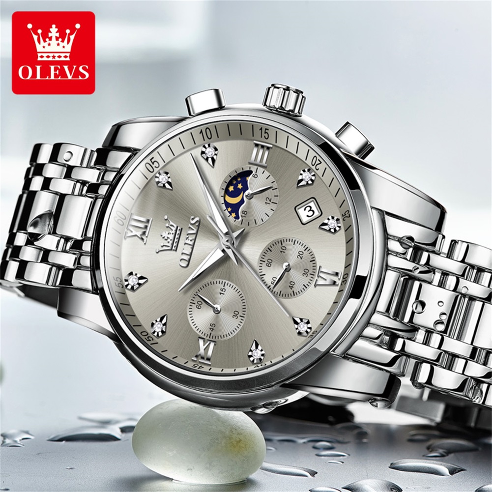 OLEVS 2858 montre à Quartz pou - Luxury Watch Hand avis et prix