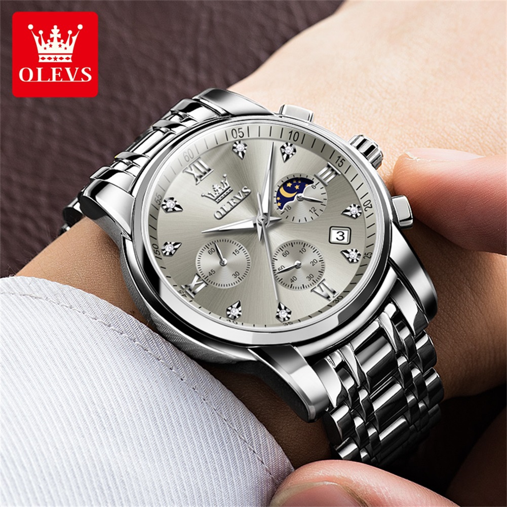 OLEVS 2858 montre à Quartz pou - Luxury Watch Hand avis et prix