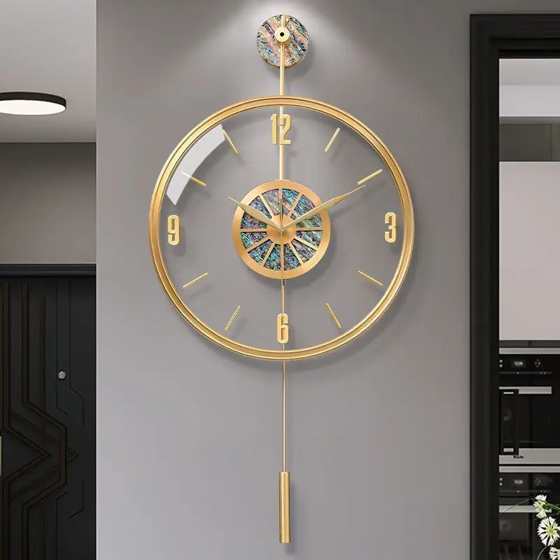 Alliage coquillage horloge mur - Luxury Watch Wall Clock avis et prix