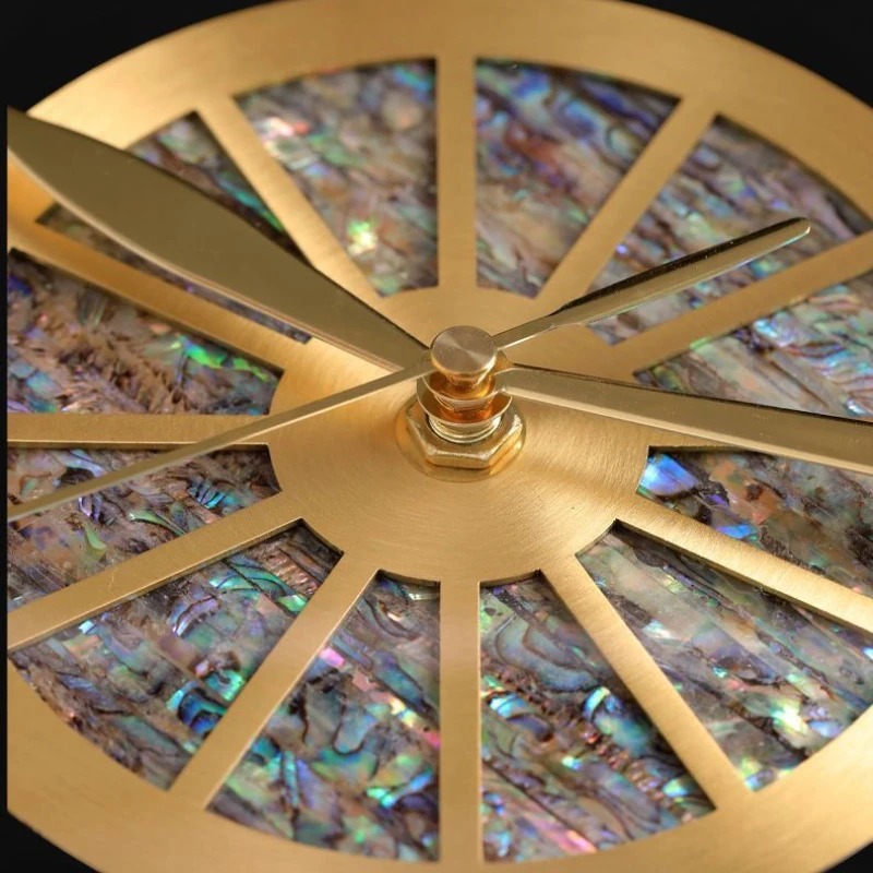Alliage coquillage horloge mur - Luxury Watch Wall Clock avis et prix