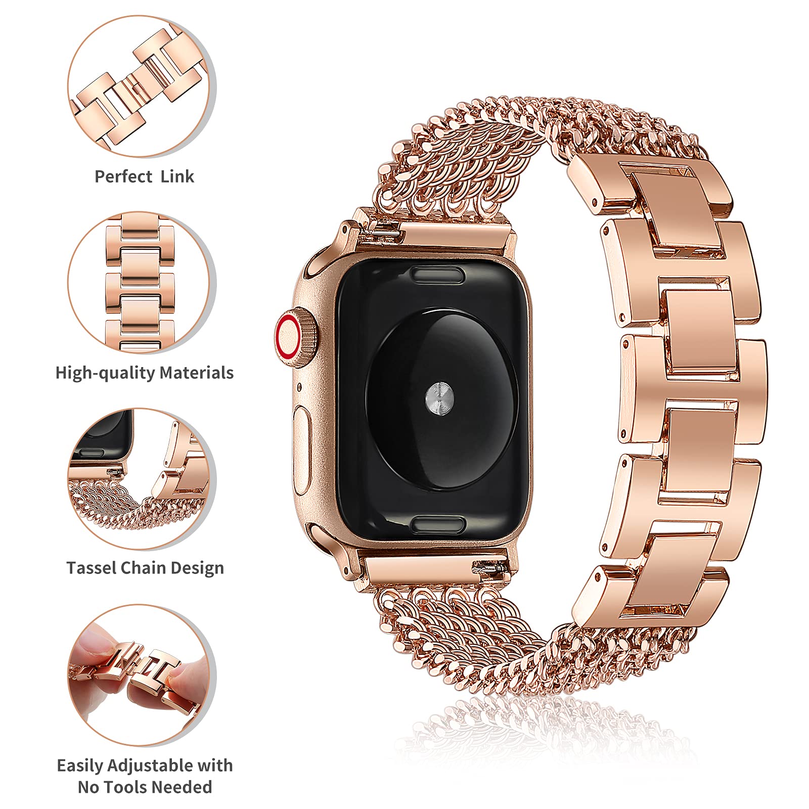 Bracelet Starlight pour Apple  - Luxury Watch Apple Bands avis et prix