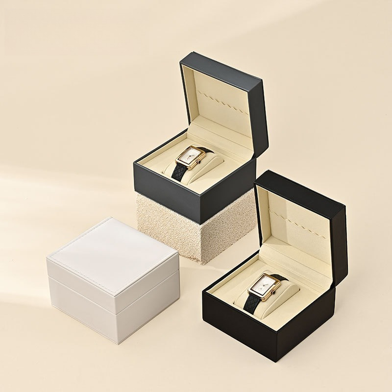 Boîte à montres de luxe en cui - Luxury Watch Collection Box avis et prix