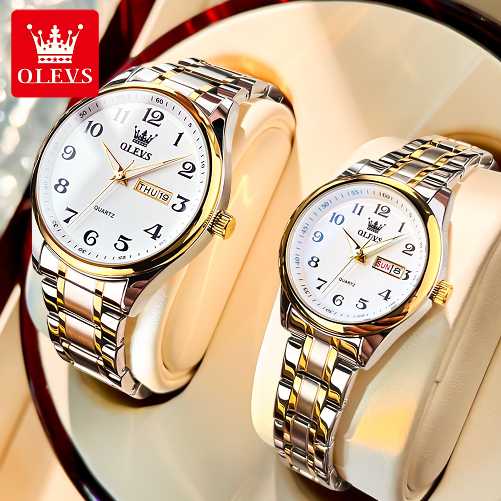 OLEVS nouvelle mode Couple mon - Luxury Watch Market avis et prix