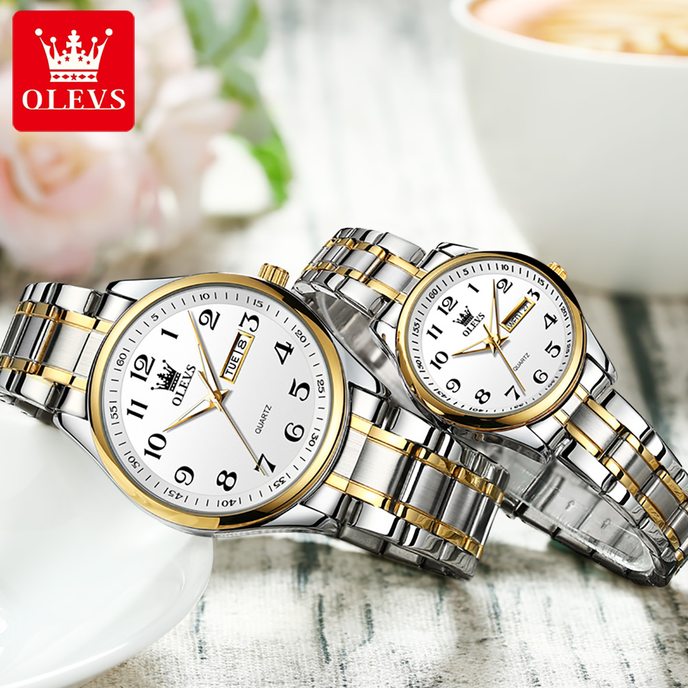 OLEVS nouvelle mode Couple mon - Luxury Watch Market avis et prix