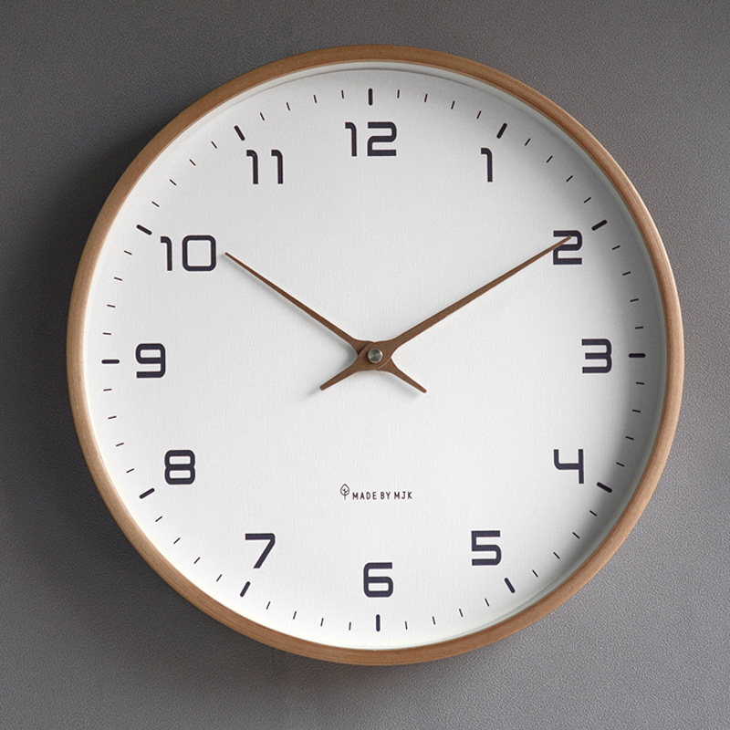 Horloge murale nordique en boi - Luxury Watch Wall Clock avis et prix