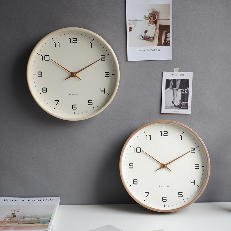 Horloge murale nordique en boi - Luxury Watch Wall Clock avis et prix