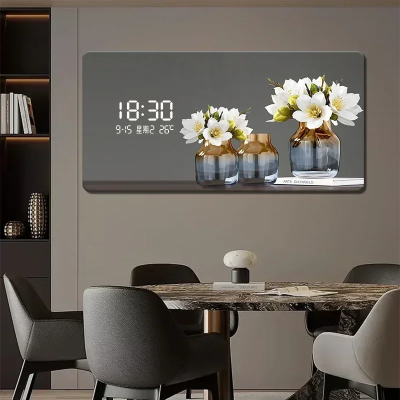 Horloge murale numérique à aff - Luxury Watch Wall Clock avis et prix