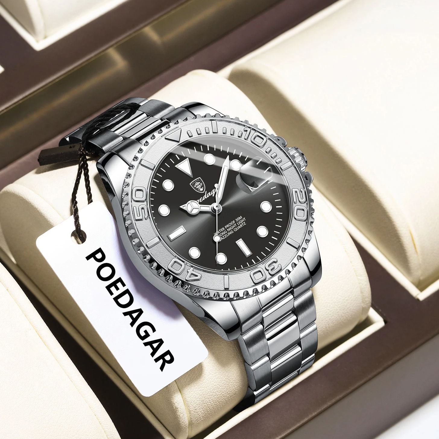 POEDAGAR montre de Sport à la  - Luxury Watch Hand avis et prix