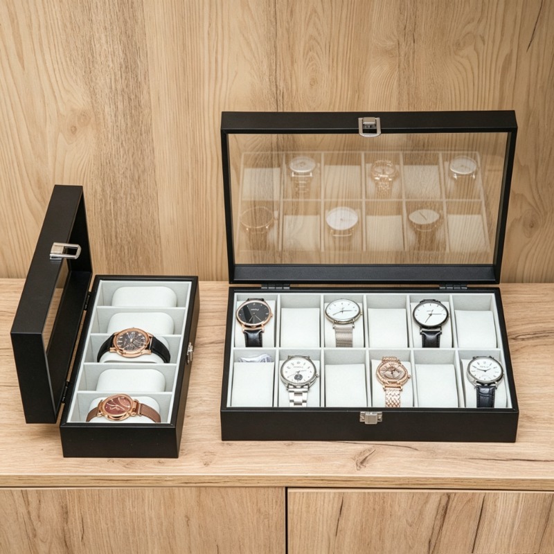 Boîte de rangement pour montre - Luxury Watch Collection Box avis et prix