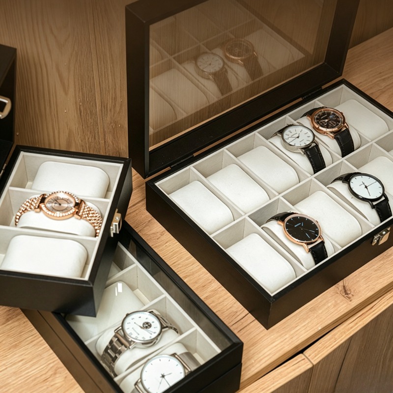 Boîte de rangement pour montre - Luxury Watch Collection Box avis et prix