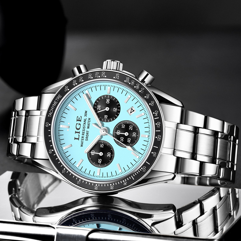 Montre pour homme LIGE, marque - Luxury Watch Collection Box avis et prix