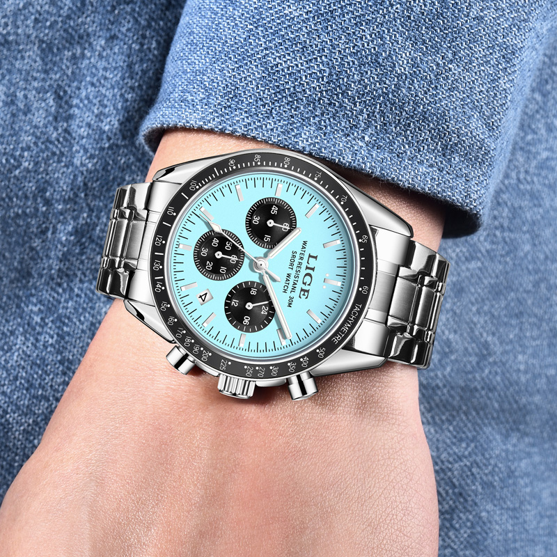 Montre pour homme LIGE, marque - Luxury Watch Collection Box avis et prix
