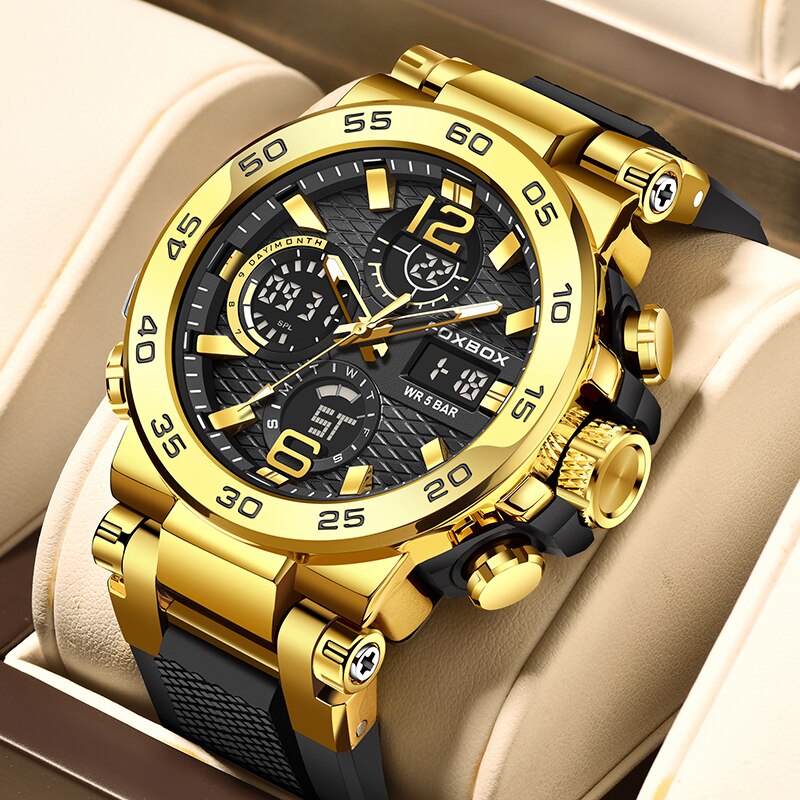FOXBOX-Montre de plongée étanc - Luxury Watch Collection Box avis et prix