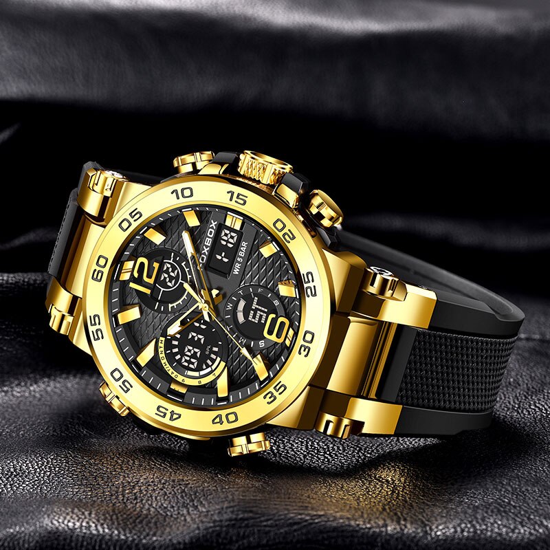 FOXBOX-Montre de plongée étanc - Luxury Watch Collection Box avis et prix