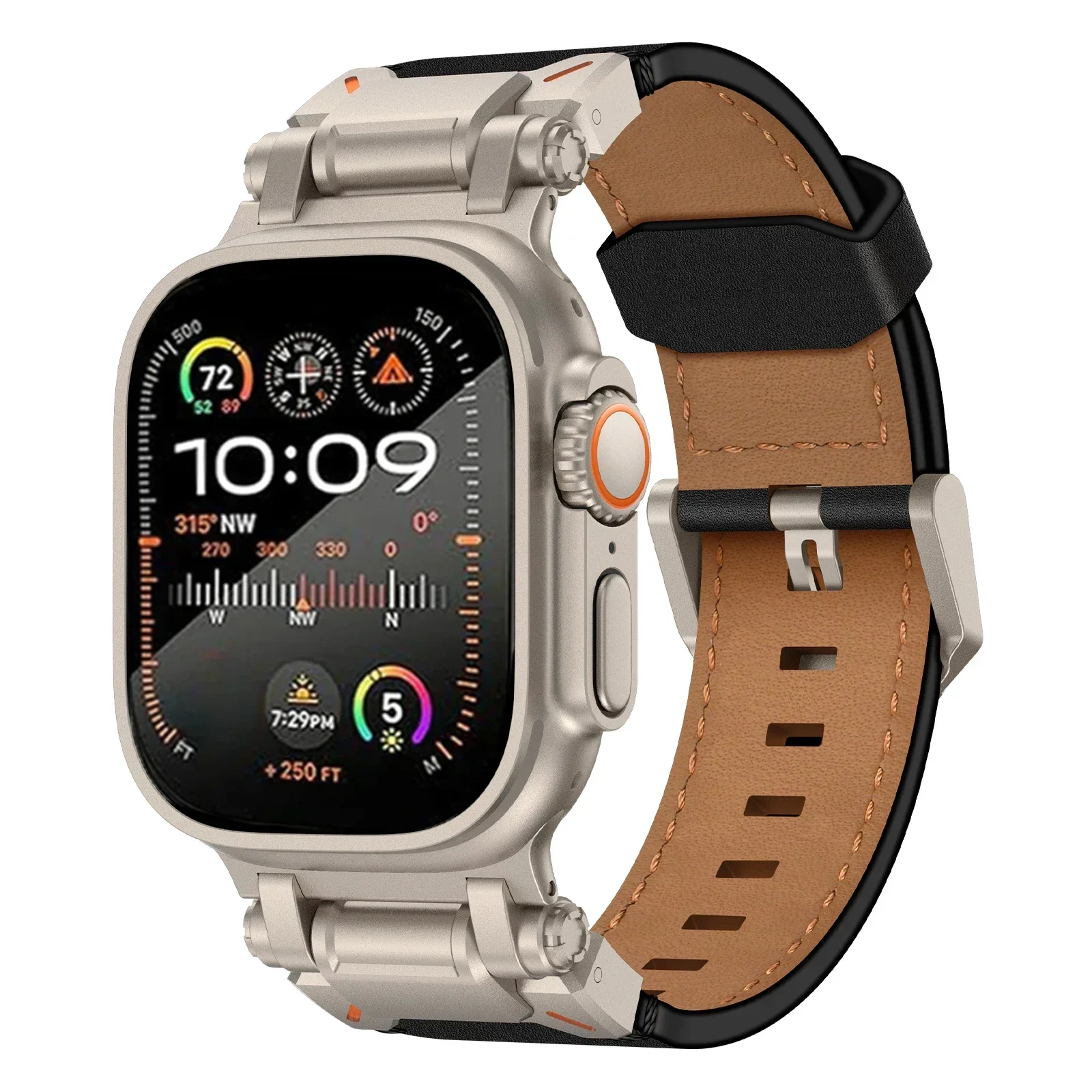 Bracelet en cuir pour Apple Wa - Luxury Watch Apple Bands avis et prix