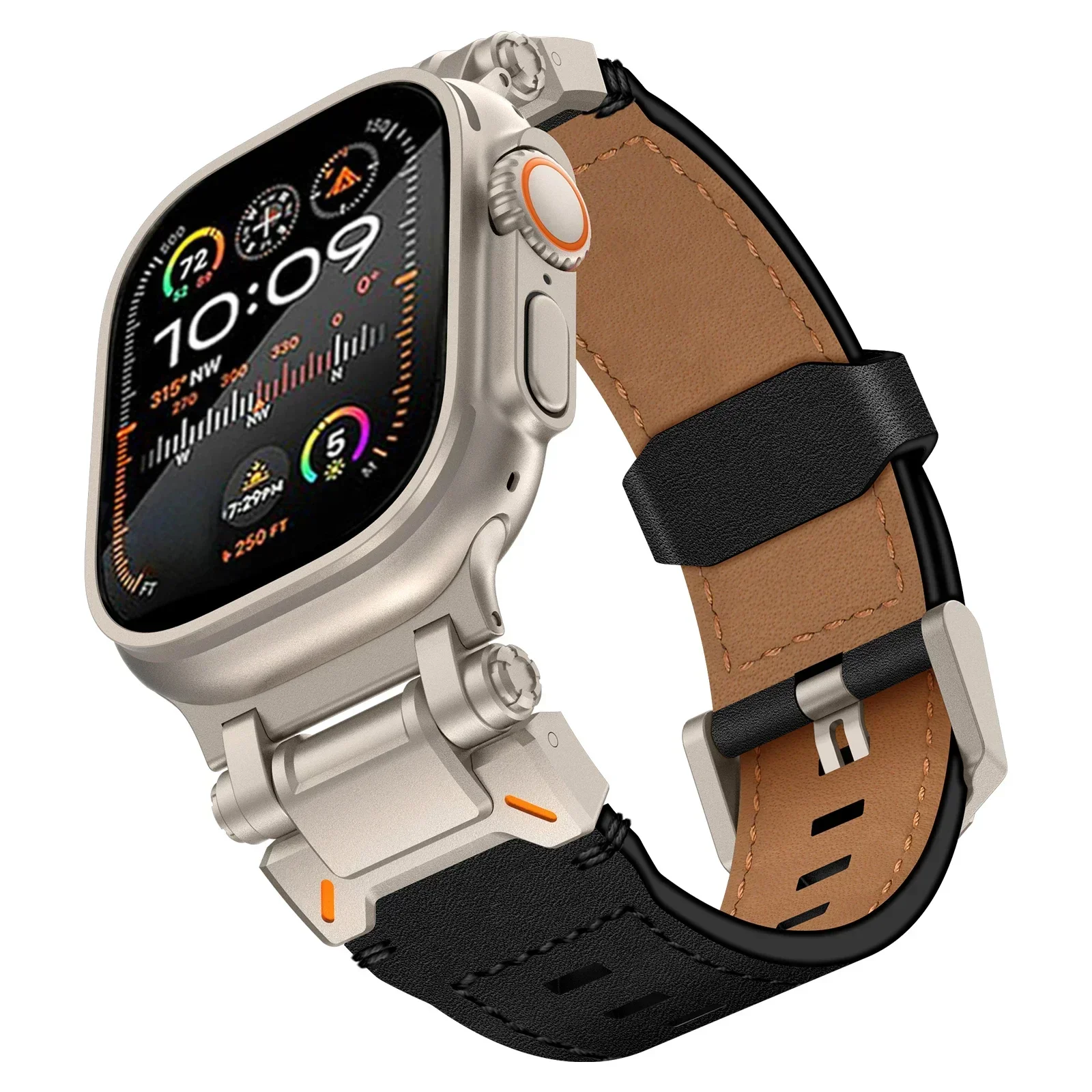 Bracelet en cuir pour Apple Wa - Luxury Watch Apple Bands avis et prix