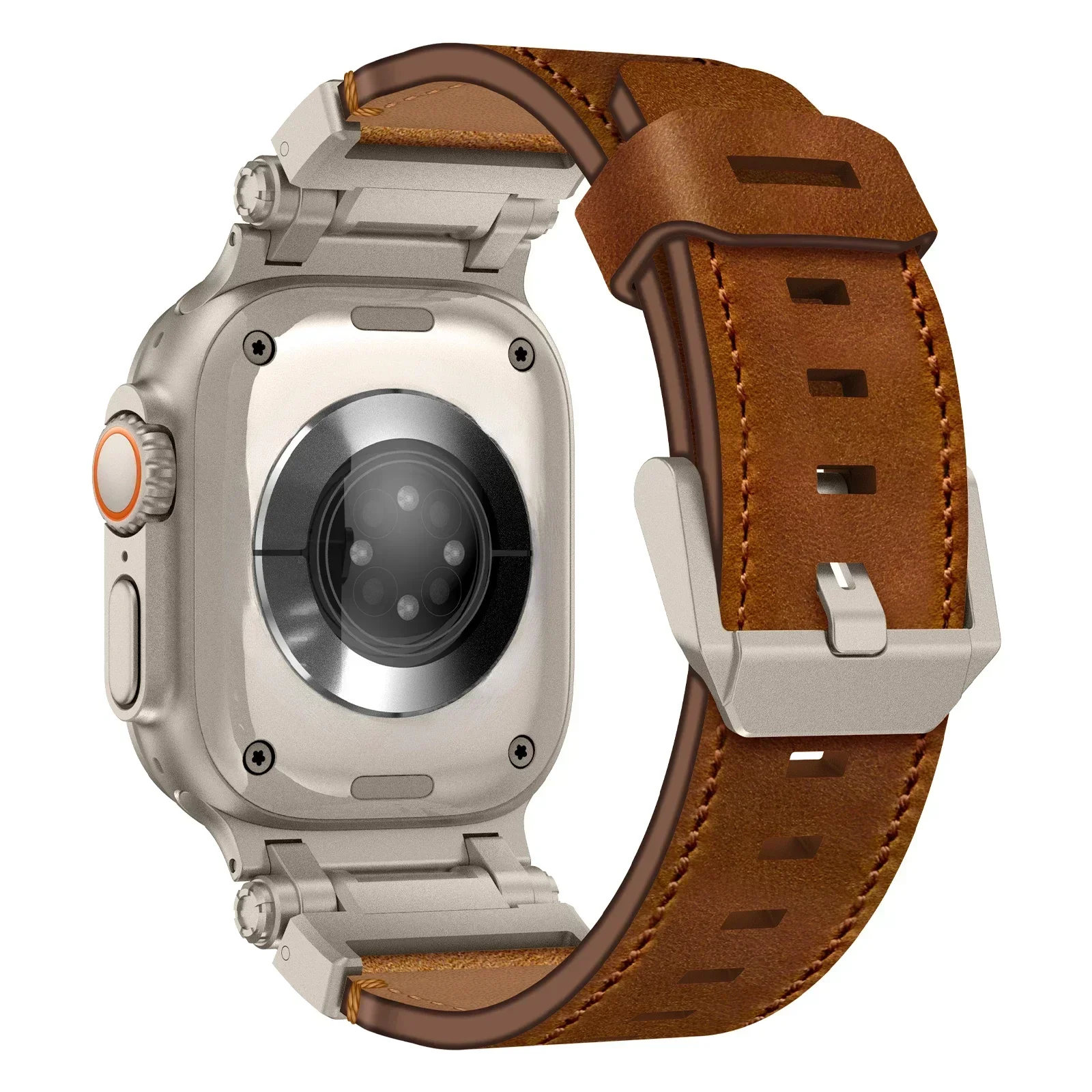 Bracelet en cuir pour Apple Wa - Luxury Watch Apple Bands avis et prix