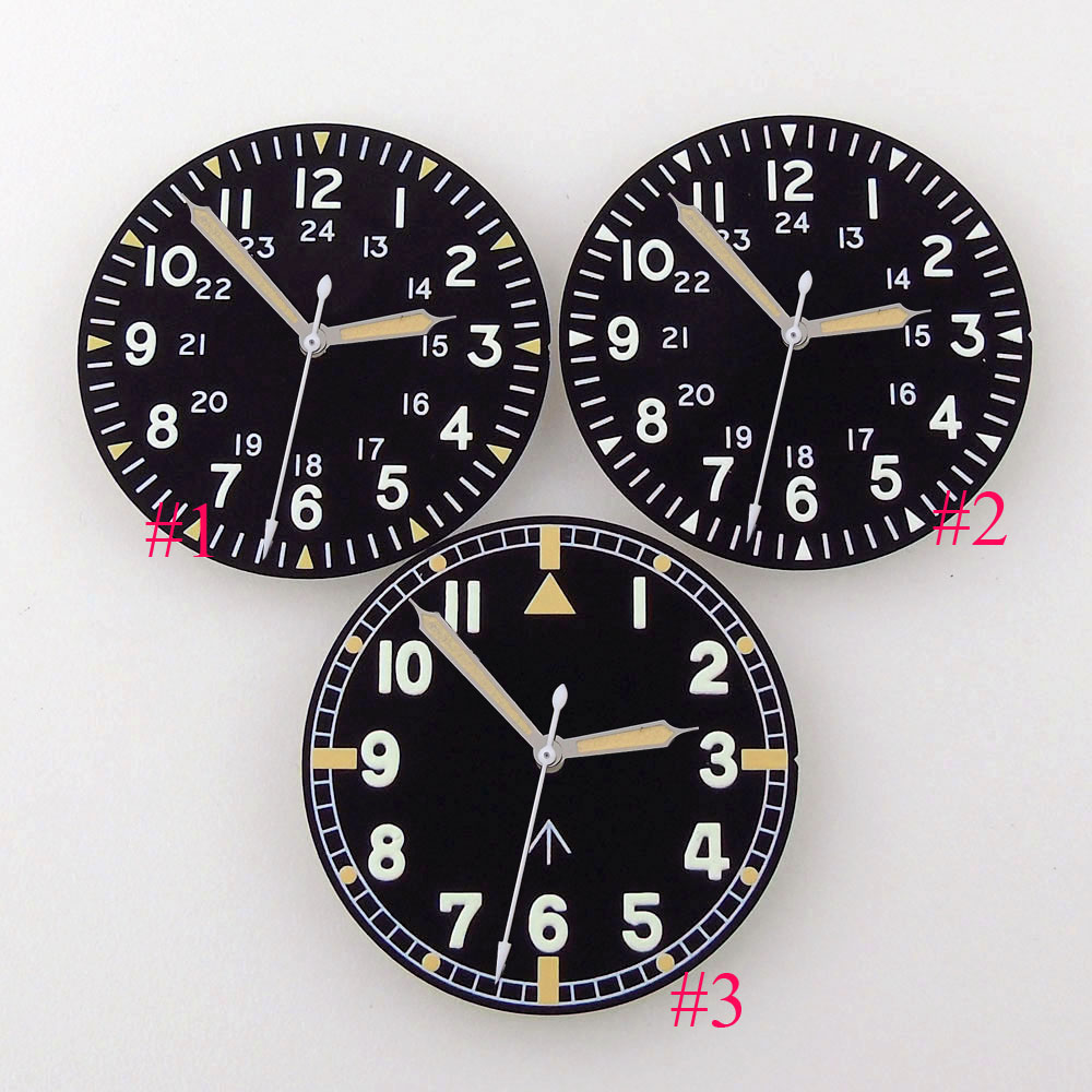 Cadran de montre noir 33.5mm,  - Luxury Watch Face avis et prix