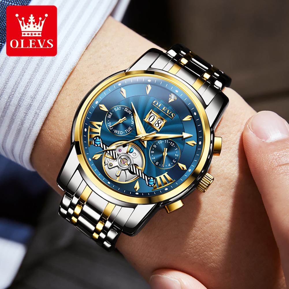 OLEVS hommes montres de luxe m - Luxury Watch Hand avis et prix