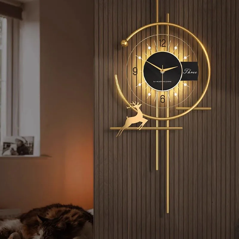 Horloge murale de salle à mang - Luxury Watch Wall Clock avis et prix