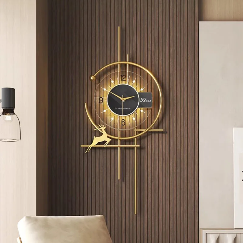 Horloge murale de salle à mang - Luxury Watch Wall Clock avis et prix