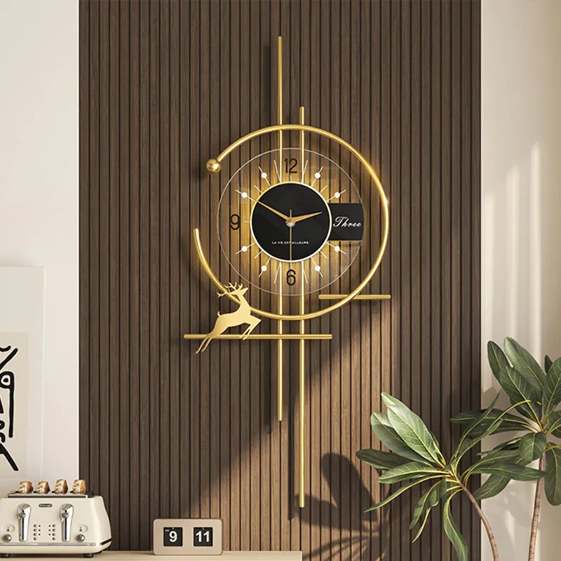 Horloge murale de salle à mang - Luxury Watch Wall Clock avis et prix